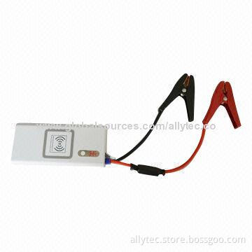 Car Jump Starter/Mobile Phone Wireless Charger with 12,000mAh, Can Start the Car